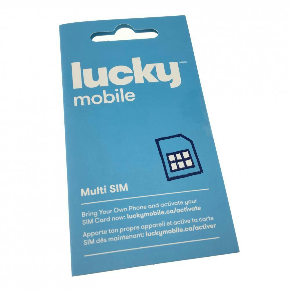 Lucky Mobile Prepaid SIM Card